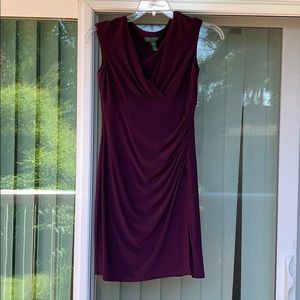 Lauren Ralph Lauren Ruched Sheath Dress